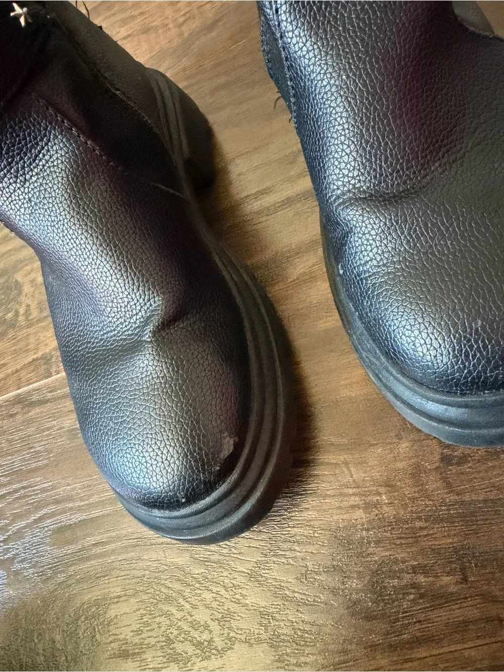 Kids Black Boots